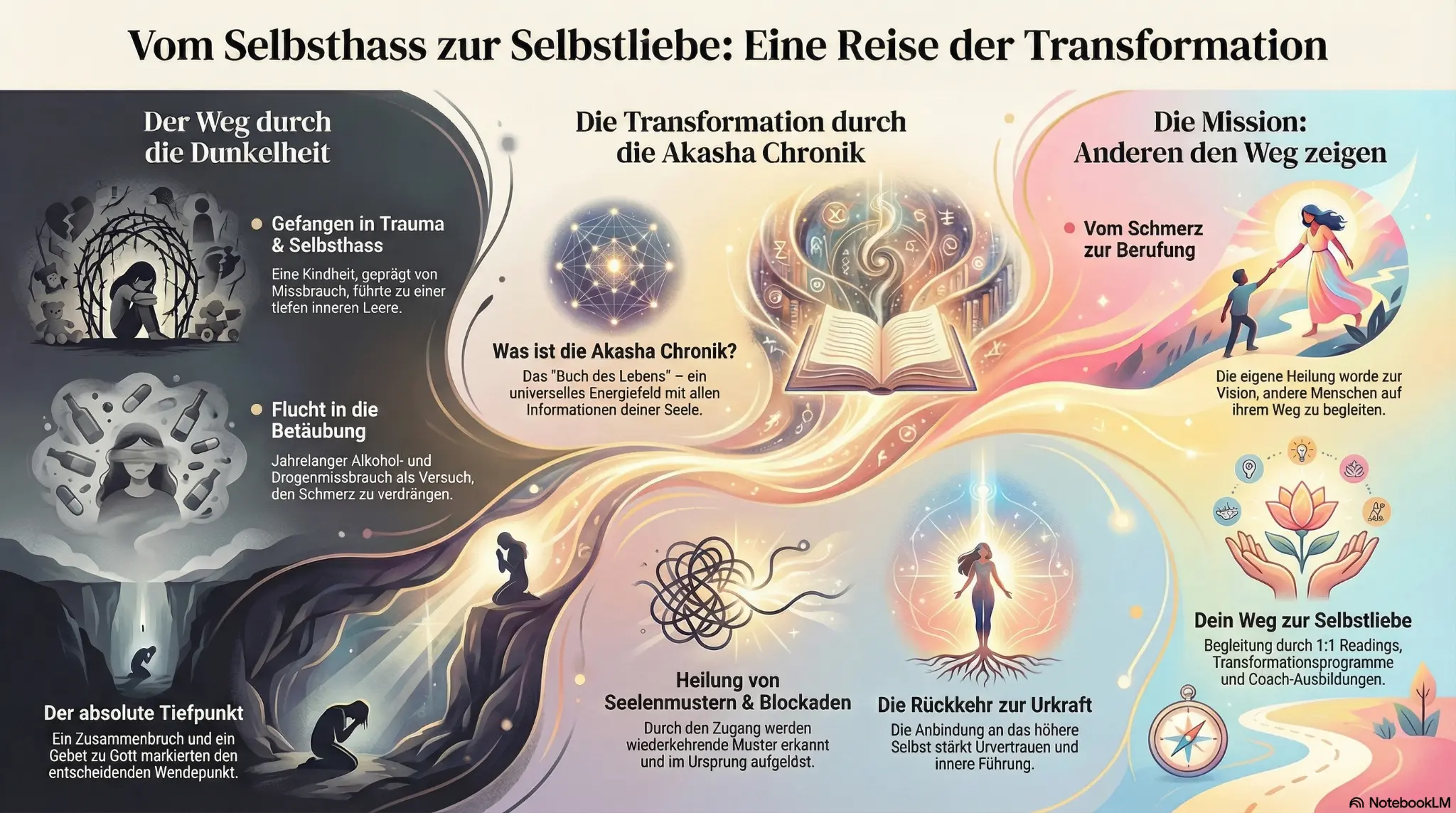 Der Weg zu deiner Transformation - Vom Selbsthass zur Selbstliebe
